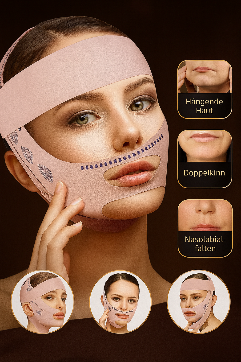 V-Line Pro™ Gesichtsbandage