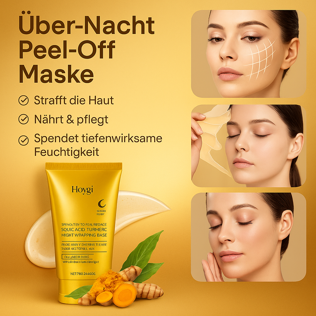 Nocturne Glow Turmeric Clarity Wrap Masken