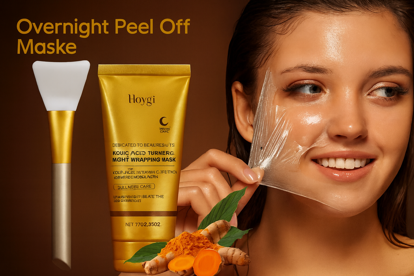 Nocturne Glow Turmeric Clarity Wrap Masken