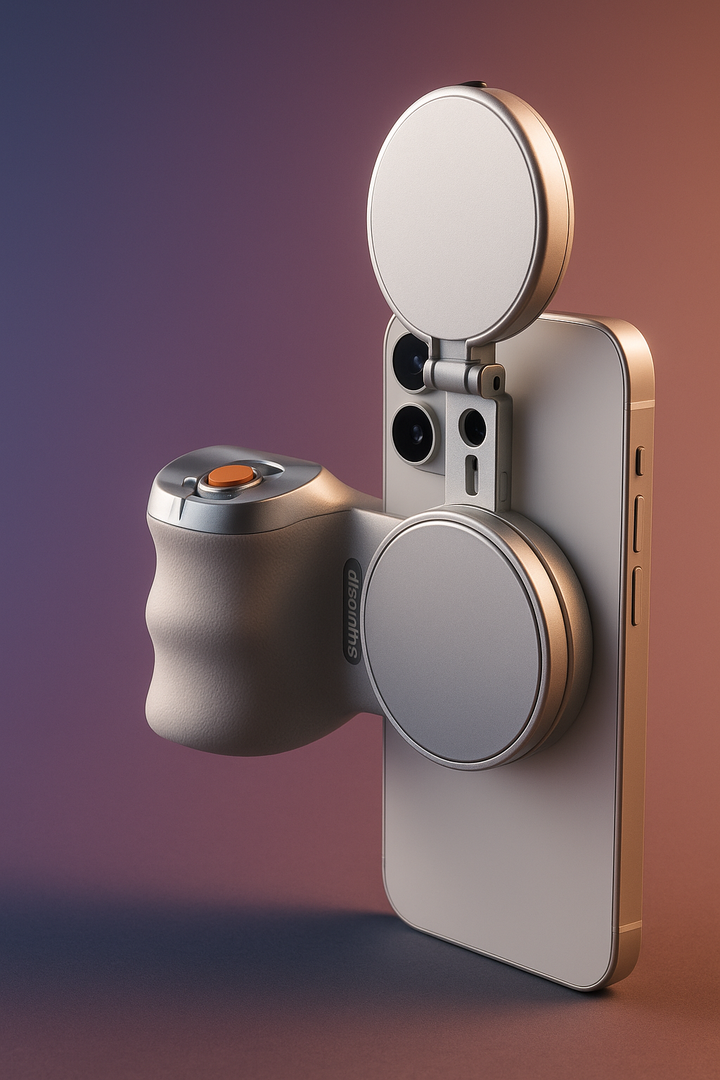 SnapGrip™ – Magnetischer Smartphone-Handgriff mit Fernbedienung