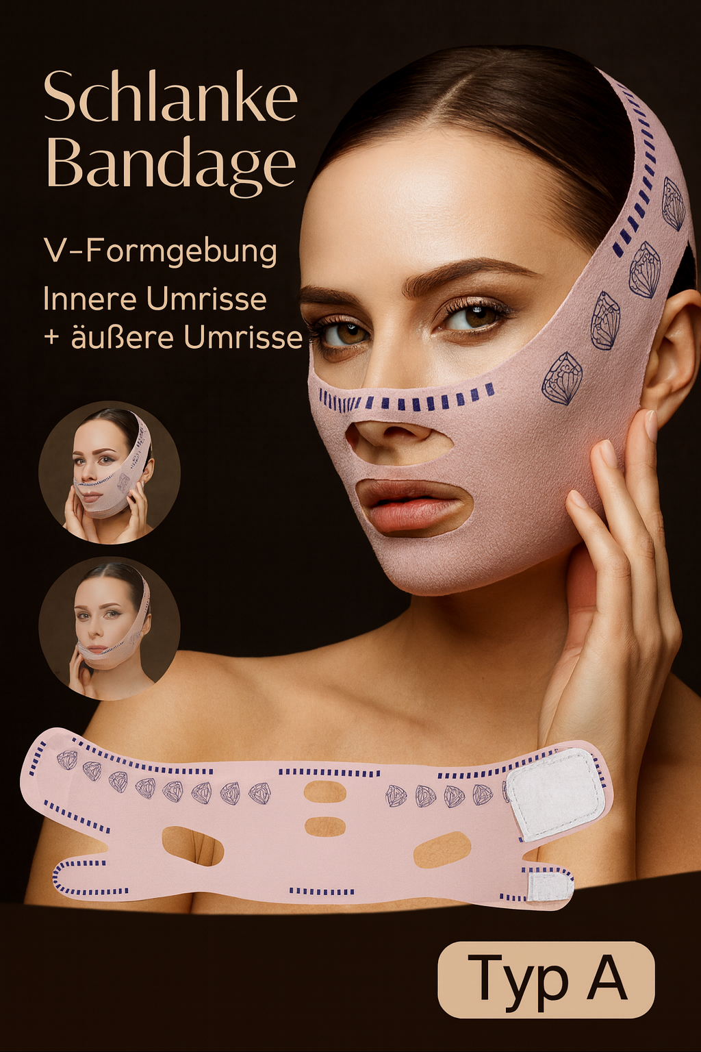 V-Line Pro™ Gesichtsbandage
