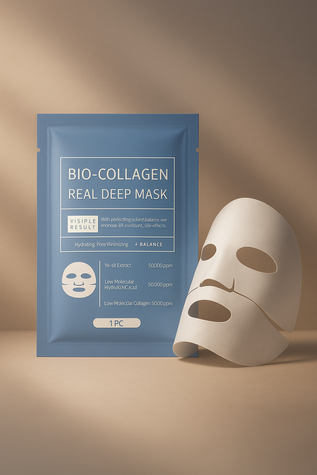 SkinGlow Up Bio Kollagen Maske