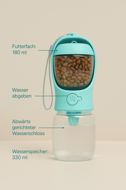 HydraPet™ Wasserflasche für unsere Vierbeiner