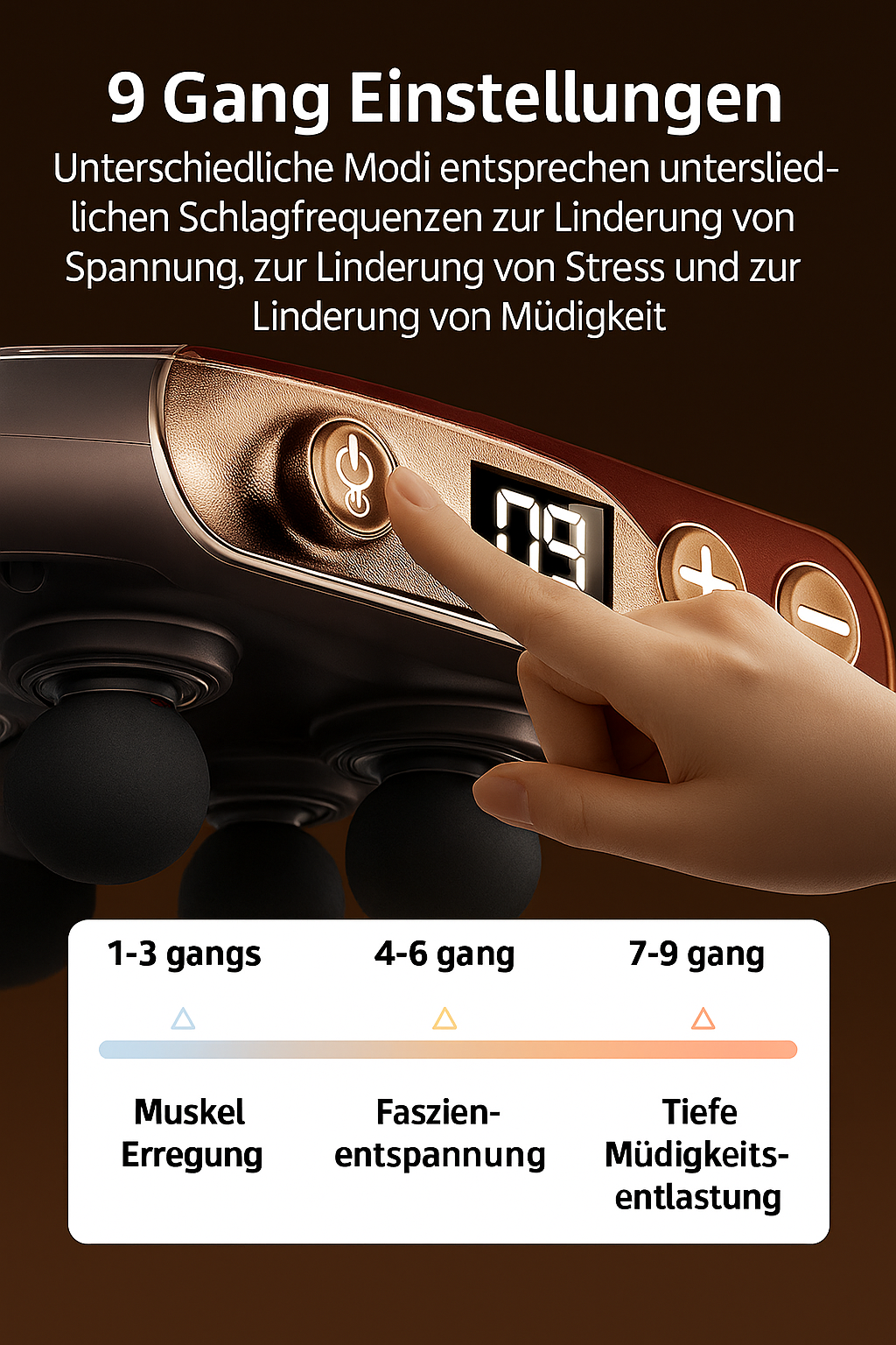 RelaxPro Muskelmassagepistole