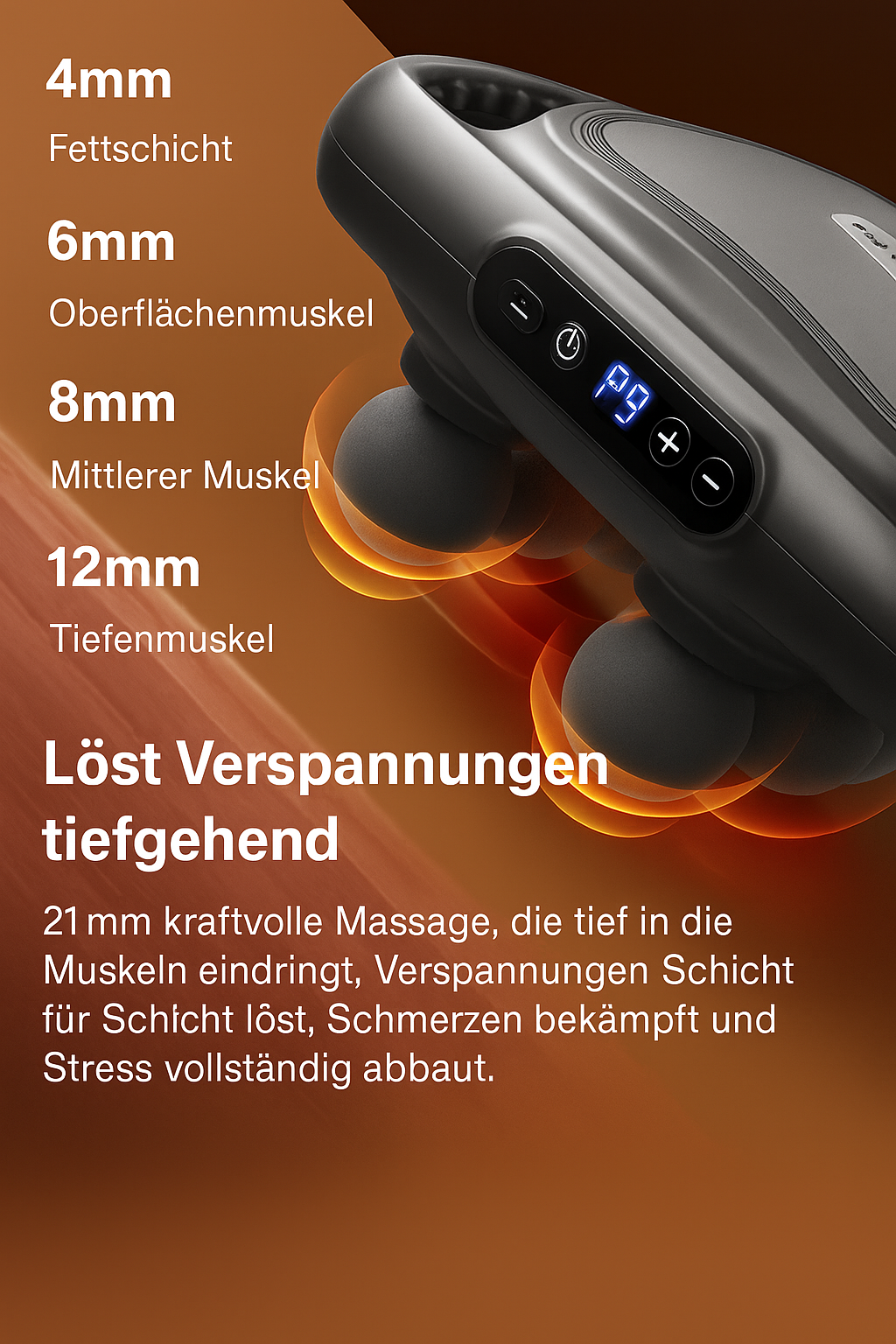 RelaxPro Muskelmassagepistole