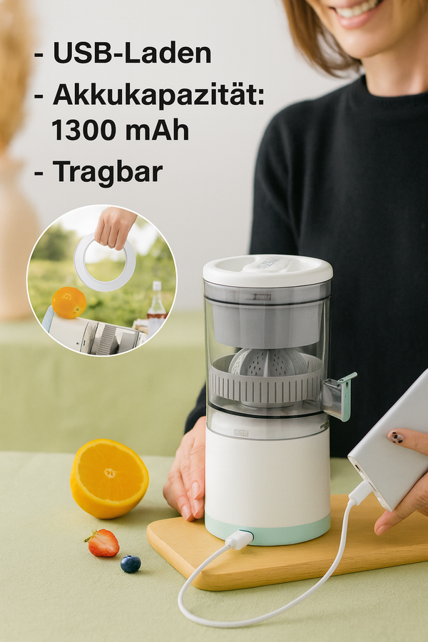 PowerJuice Mini – Frisch gepresst auf Knopfdruck