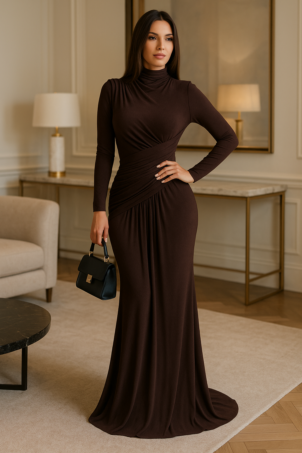 Elegantes Herbstkleid für Damen
