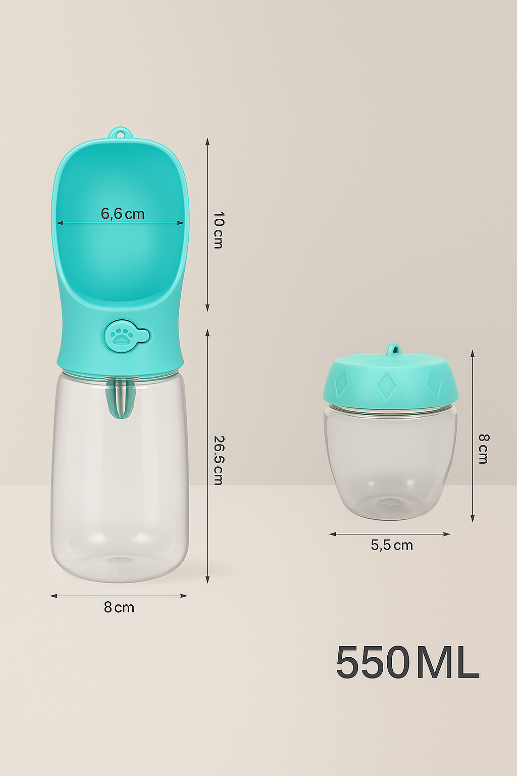 HydraPet™ Wasserflasche für unsere Vierbeiner