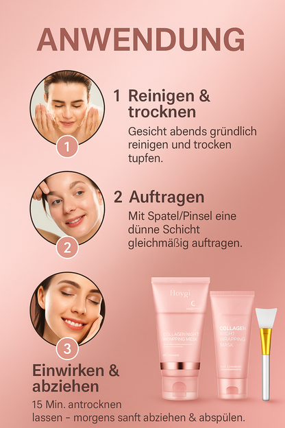 Nocturne Glow Turmeric Clarity Wrap Masken