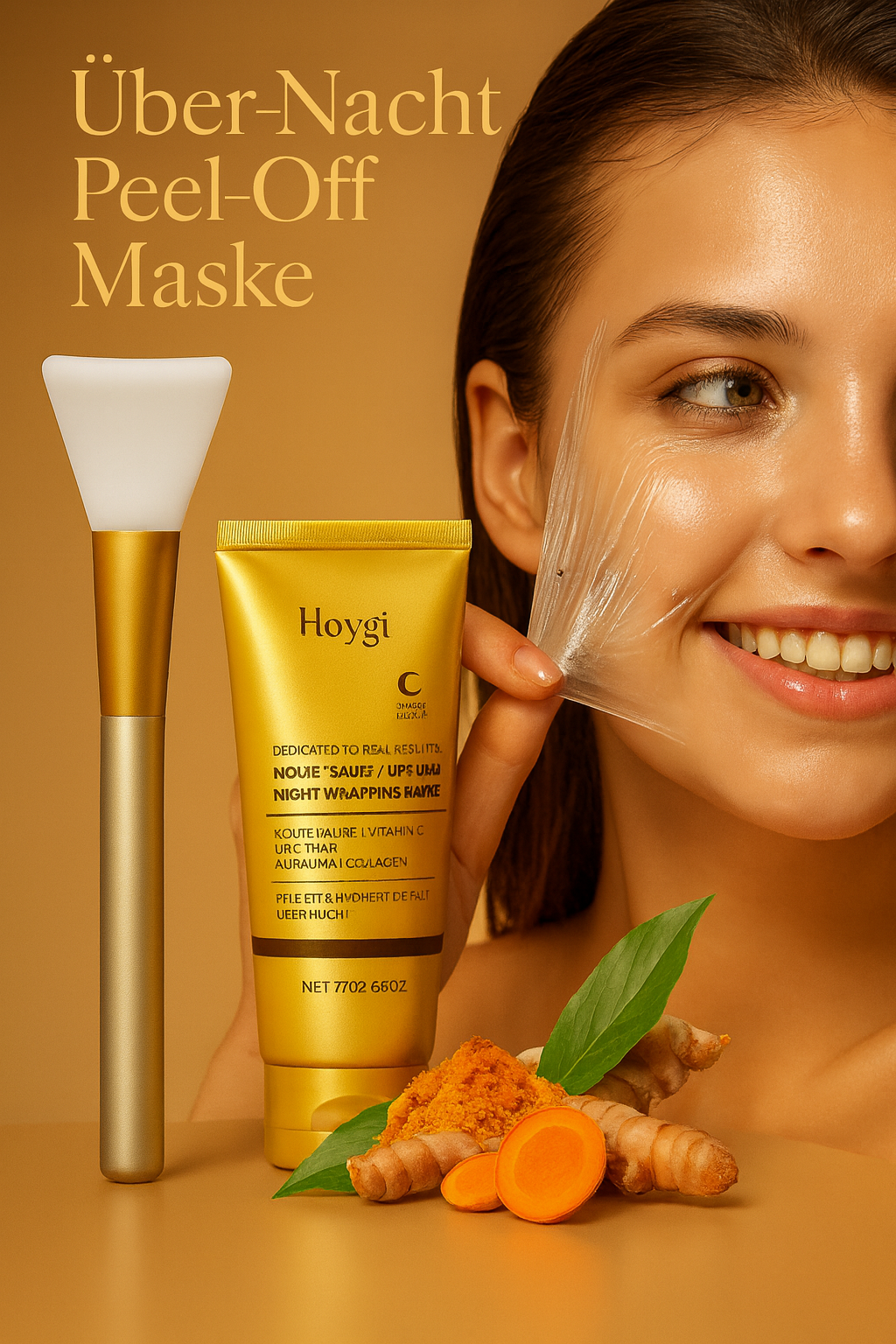 Nocturne Glow Turmeric Clarity Wrap Masken