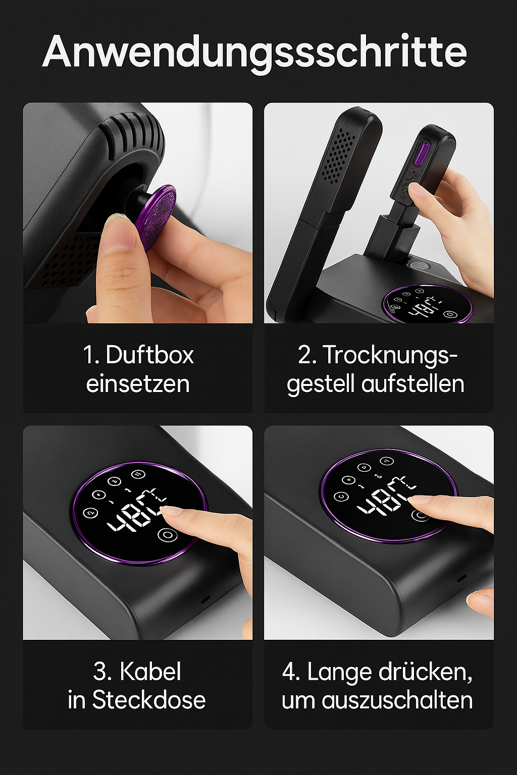 DryXpert Pro Elektrischer Schuhtrockner